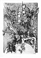 Vaso di fiori secchi